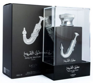 ادکلن عشق الشیوخ نقره‌ای لطافه پراید | ISHQ AL SHUYUKH SILVER LATTAFA PRIDE