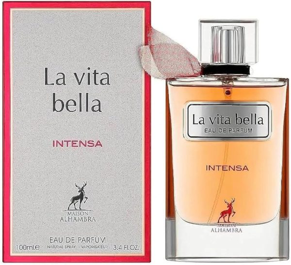 ادکلن لا ویتا بلا اینتنس قرمز الحمبرا |  LA VITA BELLA ALHAMBRA