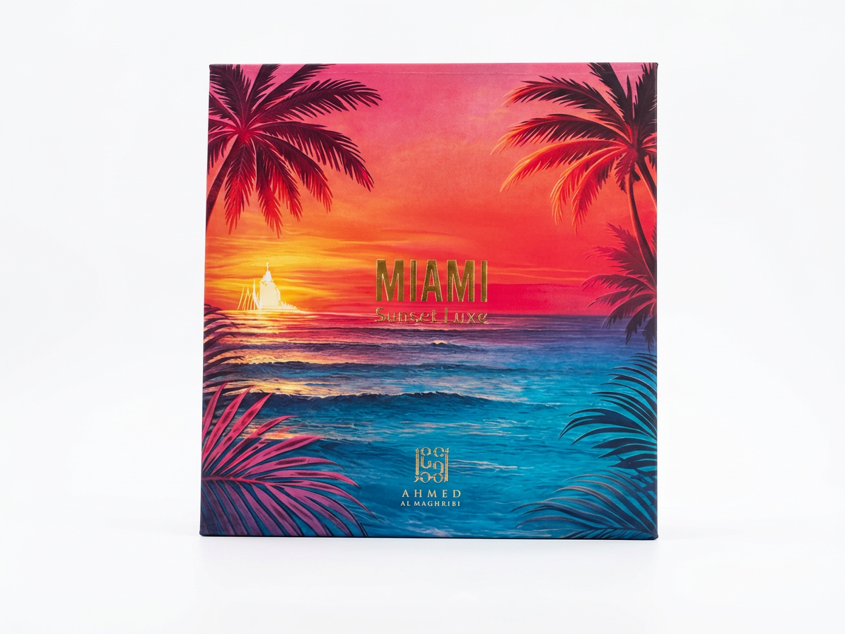 پک ادکلن میامی سانست لوکس احمد المغربی | Miami Sunset Luxe Ahmed Al Maghribi